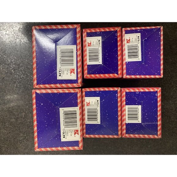 Lot Of 6 Santa’s Magical Toyshop 1995 Edition Cheryl Ann Ornaments NOB Elf Bears - Picture 9 of 10